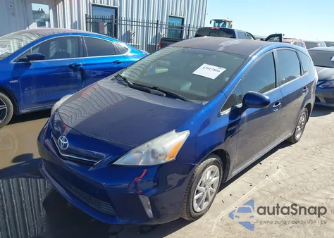 2012 Toyota Prius V Three from USA, damaged, VIN JTDZN3EU7C3024210